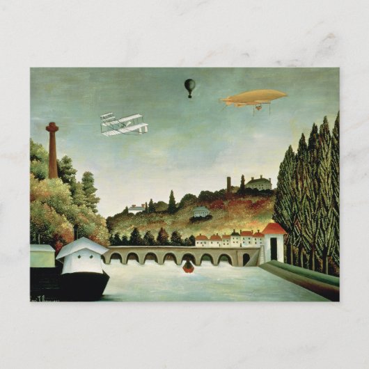 Uitzicht van de Brug in Sevres Briefkaart (Voorkant)