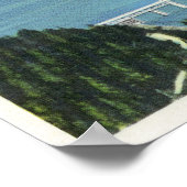 Uitzicht van de brug van de Goden Poster (Hoek)