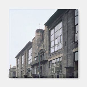 Uitzicht van de buitenkant, gebouwd in 1897-1999 magneet
