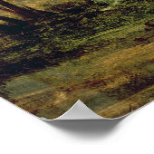 Uitzicht van de Butte Montmartre, c.1830 Poster (Hoek)