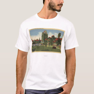Uitzicht van de Campus van het San Jose State Coll T-shirt