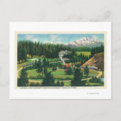 Uitzicht van de Cantara Loop, Sacramento Briefkaart (Voorkant)