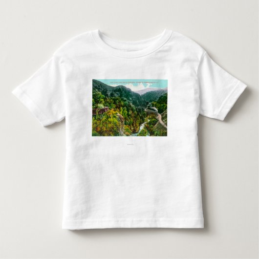 Uitzicht van de Canyon, zuidelijk deel van de Stil Kinder Shirts (Voorkant)
