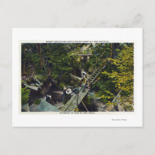 Uitzicht van de "Cave of Lost Souls Entrance" Briefkaart