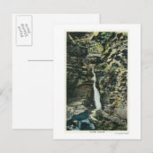 Uitzicht van de centrale cascade briefkaart (Voorkant / Achterkant)