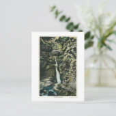 Uitzicht van de centrale cascade briefkaart (Staand voorkant)