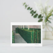 Uitzicht van de Champagne Vaults Asti, CA Briefkaart (Staand voorkant)