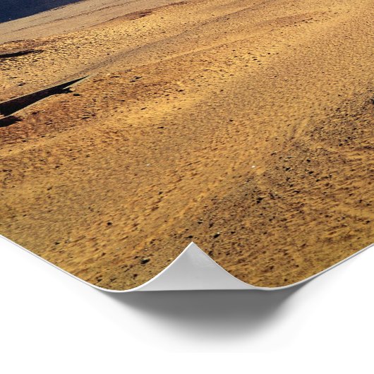 Uitzicht van de Cheops-Pyramides Poster (Hoek)