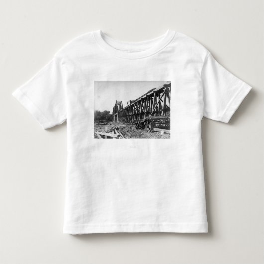 Uitzicht van de Chico-Oroville Bridge Kinder Shirts (Voorkant)