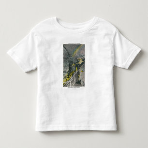 Uitzicht van de Chinese pagode in de tempel van Ti Kinder Shirts
