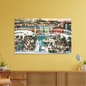 Uitzicht van de Chutes van boven # 2 Canvas Afdruk (Insitu (Woonkamer))