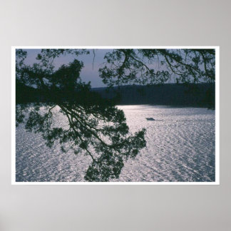 Uitzicht van de cliënten poster