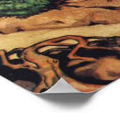 Uitzicht van de Cliff Poster (Hoek)