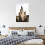 Uitzicht van de Clocher de l'Eau Benite Canvas Afdruk (Insitu (Slaapkamer))