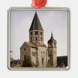 Uitzicht van de Clocher de l'Eau Benite Metalen Ornament