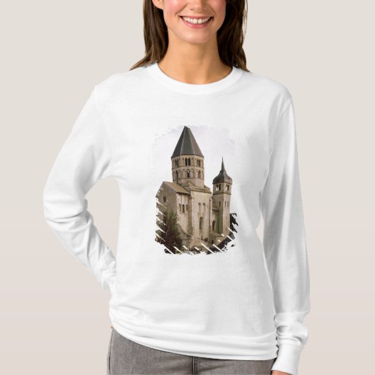 Uitzicht van de Clocher de l'Eau Benite T-shirt (Voorkant)