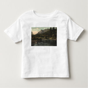 Uitzicht van de Crags, Castle Rock Kinder Shirts