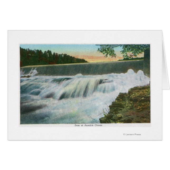 Uitzicht van de dam bij de Abruikbare Chasm (Voorkant Horizontaal)