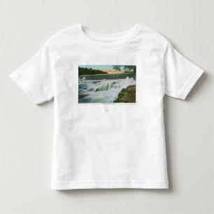 Uitzicht van de dam bij de Abruikbare Chasm Kinder Shirts