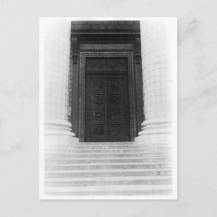 Uitzicht van de deur van La Madeleine Briefkaart