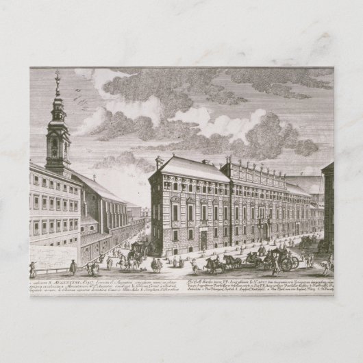 Uitzicht van de Dorotheergasse waarin het Briefkaart (Voorkant)