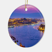 Uitzicht van de Douro Keramisch Ornament (Links)