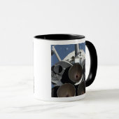 Uitzicht van de drie hoofdmotoren mok (Voorkant rechts)