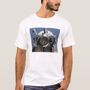Uitzicht van de drie hoofdmotoren t-shirt