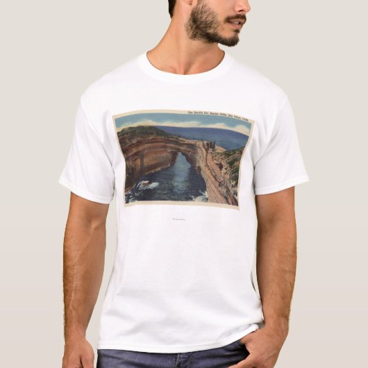 Uitzicht van de Duivel Pot & The Sunset Cliffs T-shirt (Voorkant)