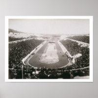 Uitzicht van de eerste officiële Olympische Spelen