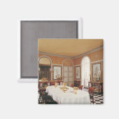 Uitzicht van de eetkamer magneet (Voorkant / Achterkant)