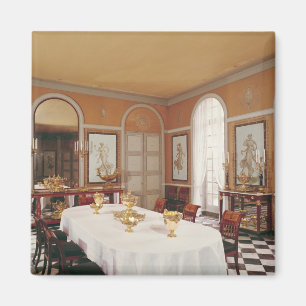 Uitzicht van de eetkamer magneet