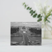 Uitzicht van de Eifeltower Briefkaart (Staand voorkant)