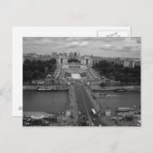 Uitzicht van de Eifeltower Briefkaart (Voorkant / Achterkant)