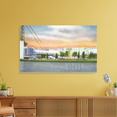 Uitzicht van de Electrical Group, 1934 World's Canvas Afdruk (Insitu (Woonkamer))