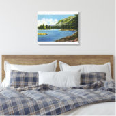 Uitzicht van de Elephant-berg Canvas Afdruk (Insitu (Slaapkamer))