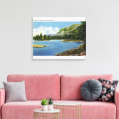 Uitzicht van de Elephant-berg Canvas Afdruk (Insitu (Woonkamer))