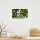 Uitzicht van de Elm Knoll, hier woonachtig Longmed Poster (Keuken)