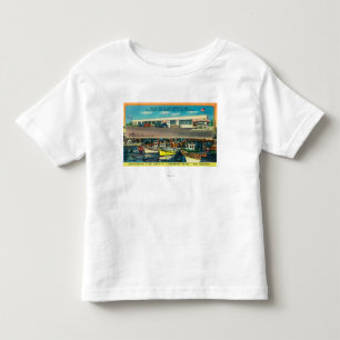 Uitzicht van de expositie viskweek kinder shirts