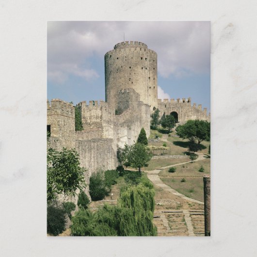 Uitzicht van de Fort, begonnen in 1452 Briefkaart (Voorkant)