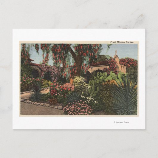 Uitzicht van de Front Mission Garden Briefkaart (Voorkant)