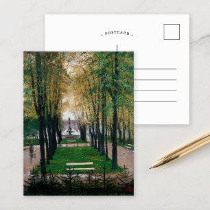 Uitzicht van de Fürstenberg-galerij Hugo Birger Briefkaart