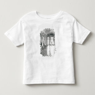 Uitzicht van de Galerie d'Hercule, ontworpen in 16 Kinder Shirts