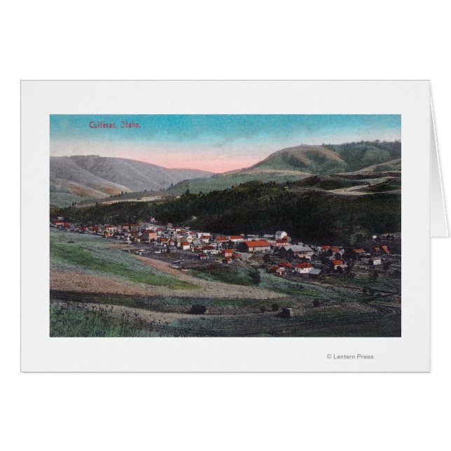 Uitzicht van de gemeente Culdesac, ID (Voorkant Horizontaal)