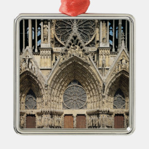 Uitzicht van de gevel, 13e tot 14e eeuw metalen ornament