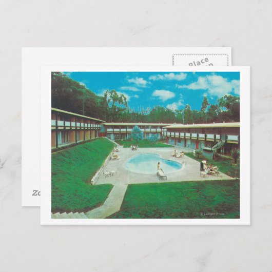 Uitzicht van de Golden-T-shirt Briefkaart (Voorkant / Achterkant)