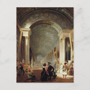 Uitzicht van de Grande Galerie van het Louvre, 184 Briefkaart