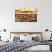 Uitzicht van de Graney Pool Hall Canvas Afdruk (Insitu (Slaapkamer))