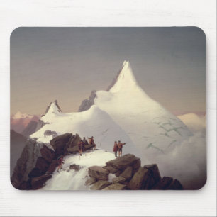 Uitzicht van de Grossglockner-berg Muismat