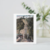 Uitzicht van de grote spoorlijn briefkaart (Staand voorkant)